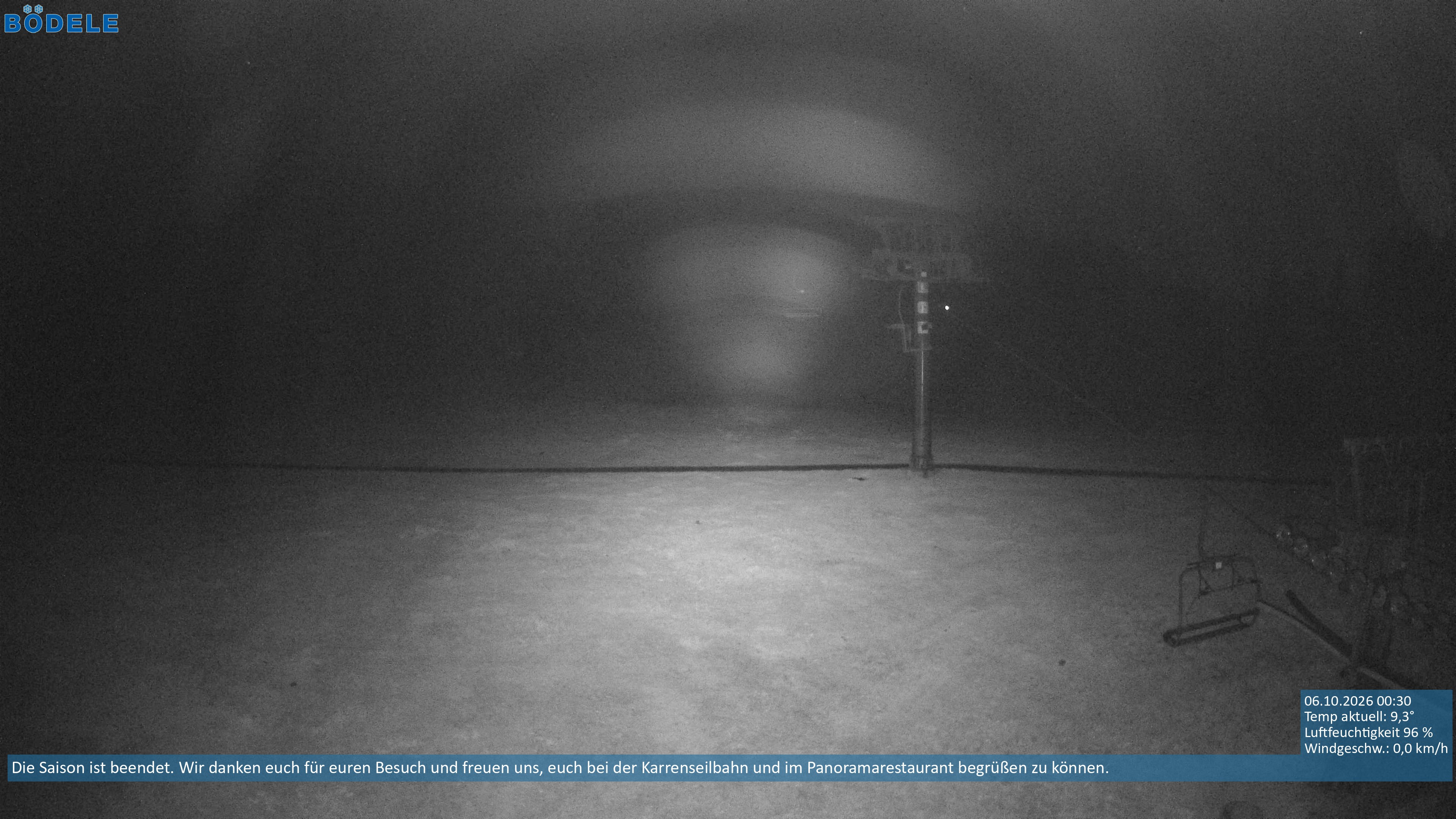 Archiv Foto Webcam Lanklift am Bödele