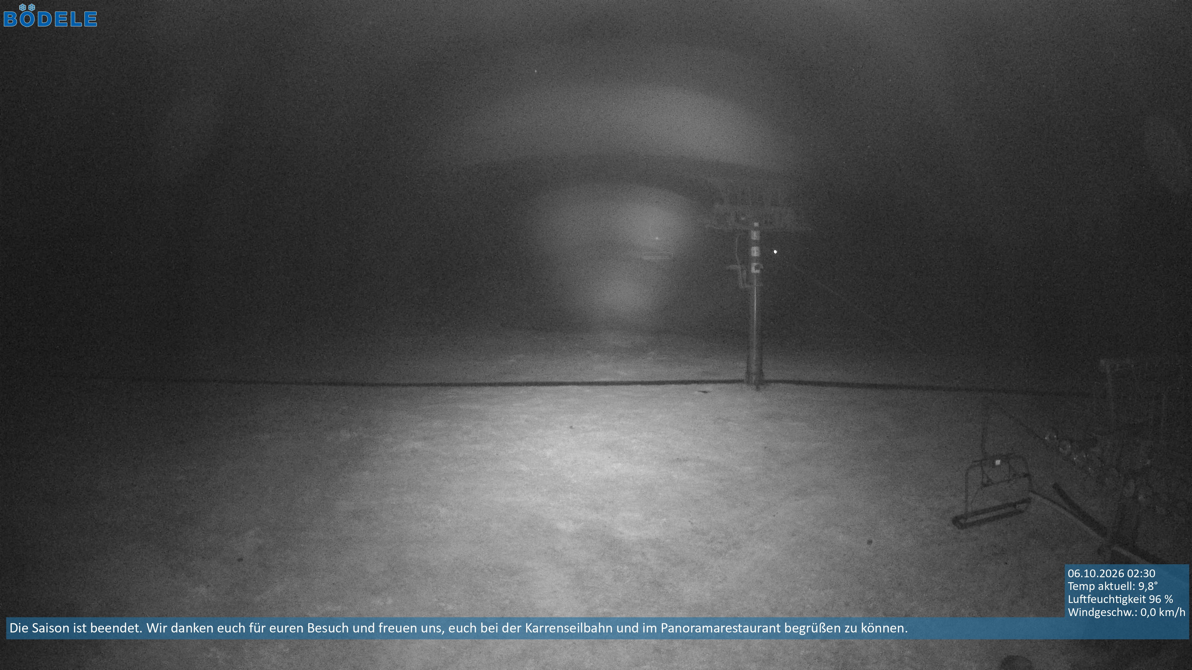 Archiv Foto Webcam Lanklift am Bödele