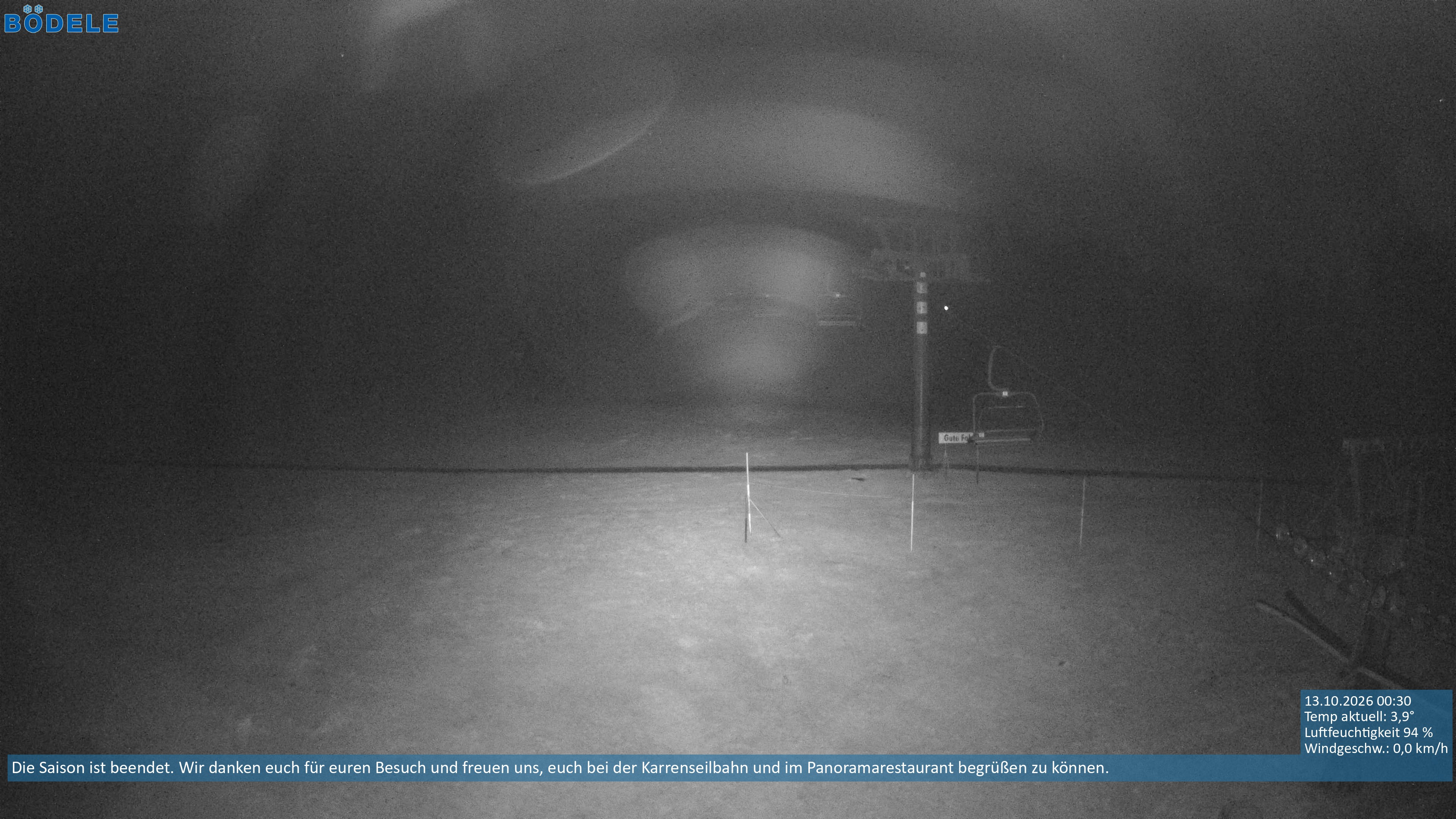 Archiv Foto Webcam Lanklift am Bödele