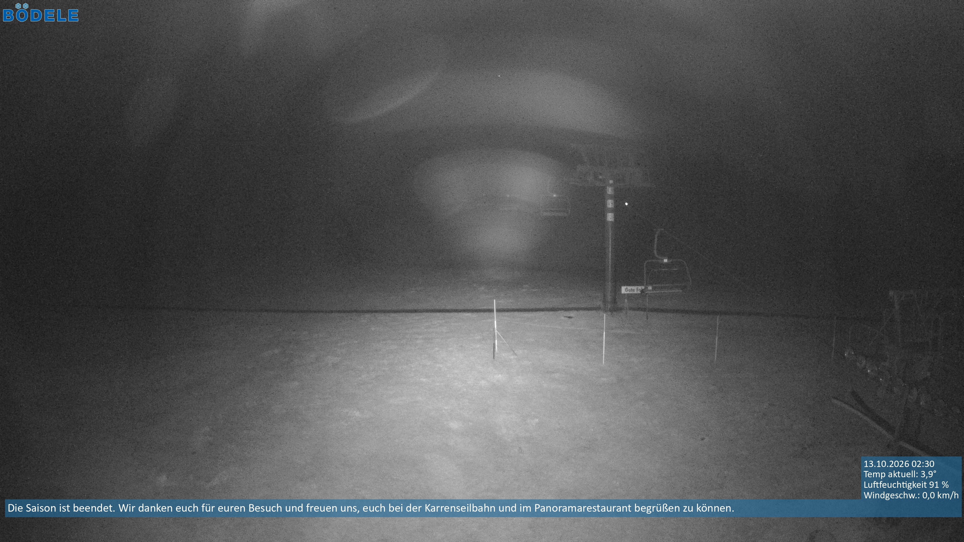 Archiv Foto Webcam Lanklift am Bödele
