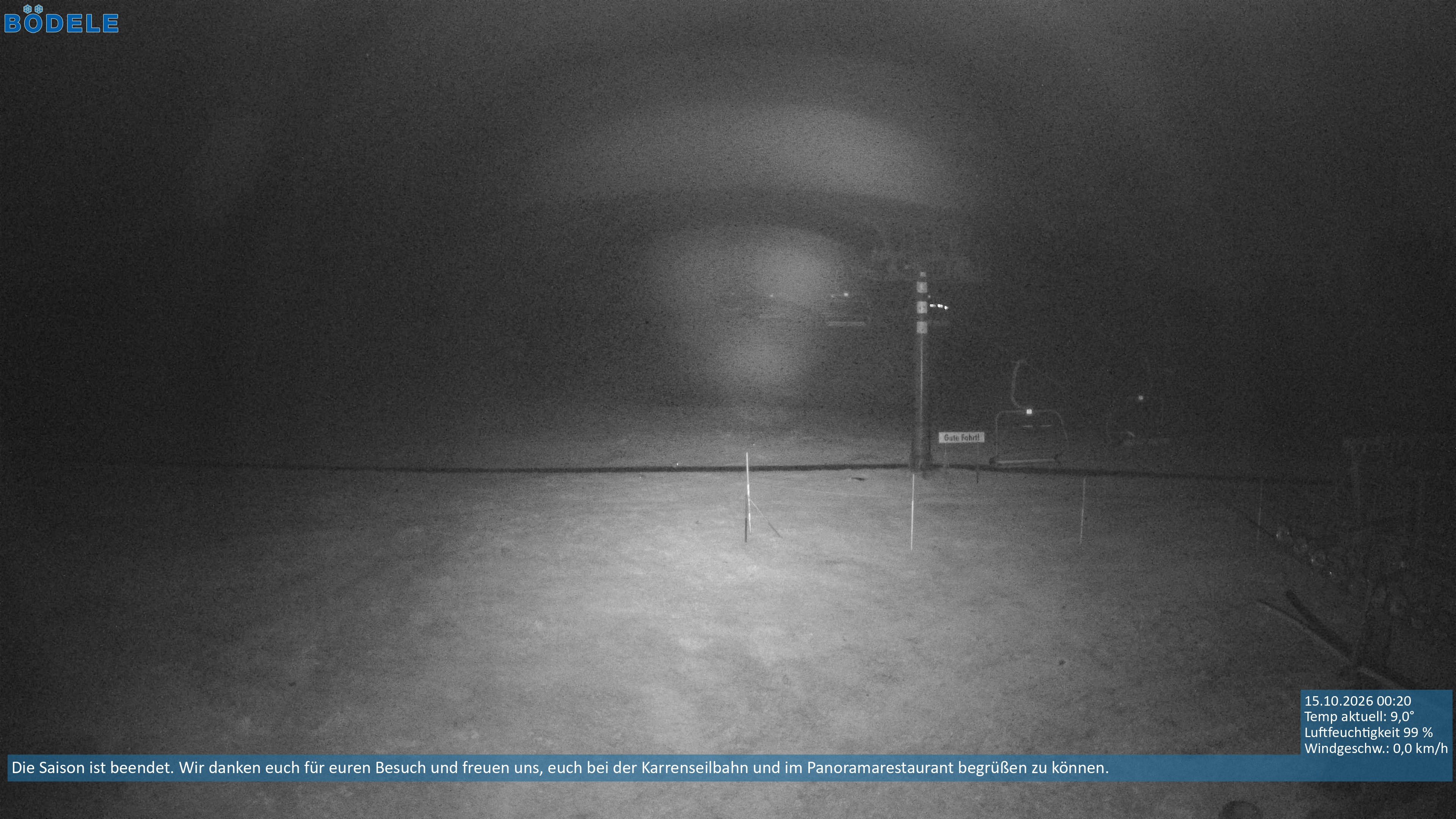 Archiv Foto Webcam Lanklift am Bödele