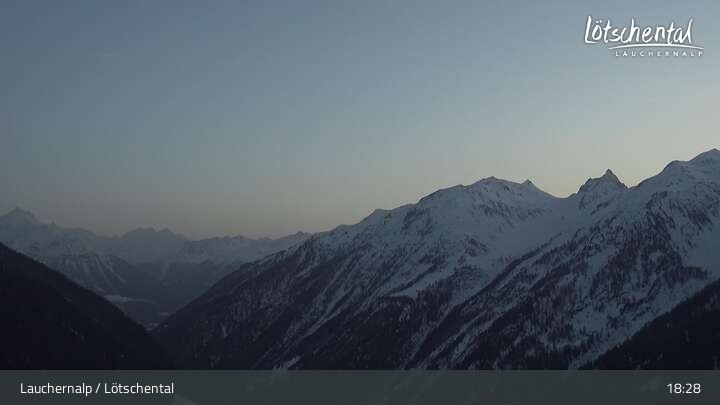 Archiv Foto Webcam Bergstation Wiler-Lauchernalp, Lötschental