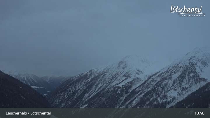 Archiv Foto Webcam Bergstation Wiler-Lauchernalp, Lötschental