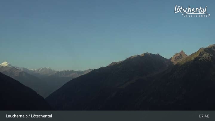Archiv Foto Webcam Bergstation Wiler-Lauchernalp, Lötschental