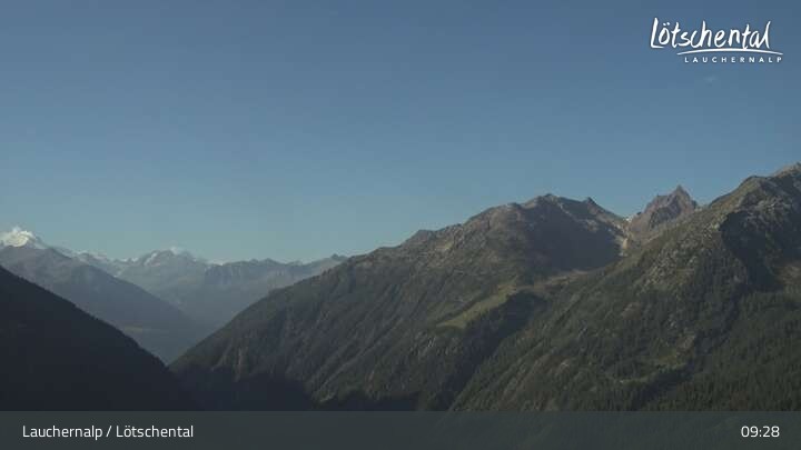 Archiv Foto Webcam Bergstation Wiler-Lauchernalp, Lötschental