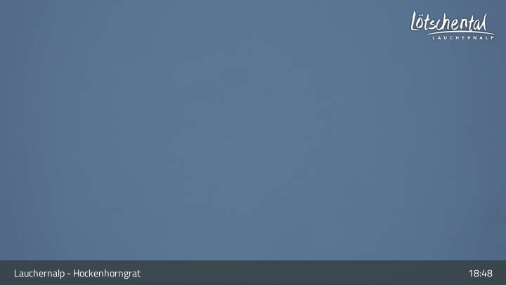Archiv Foto Webcam Bergstation Gandegg-Hockenhorngrat, Lauchernalp