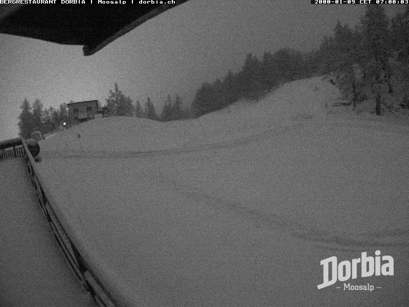 Archiv Foto Webcam Restaurant Moosalp, Bürchen