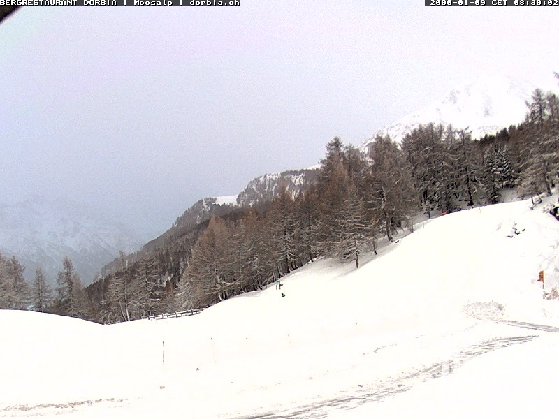 Archiv Foto Webcam Restaurant Moosalp, Bürchen