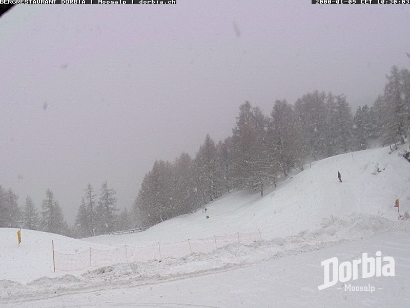 Archiv Foto Webcam Restaurant Moosalp, Bürchen