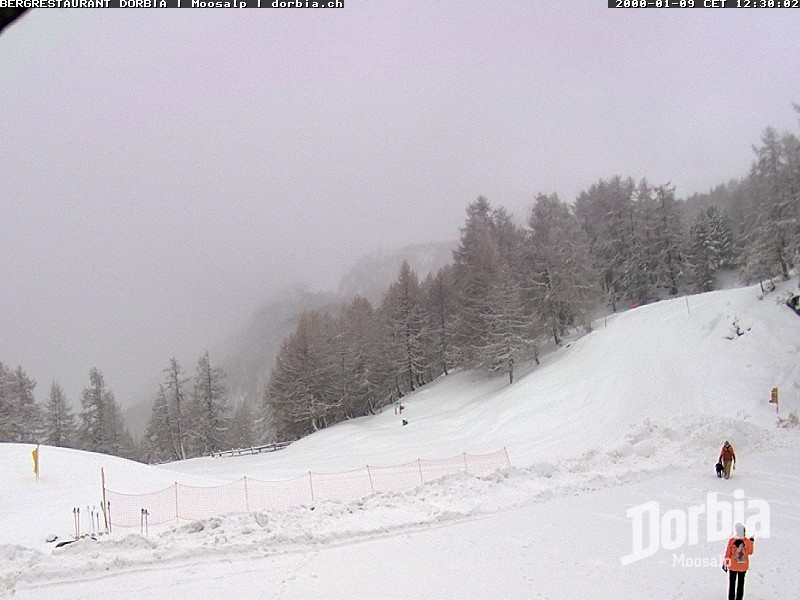 Archiv Foto Webcam Restaurant Moosalp, Bürchen