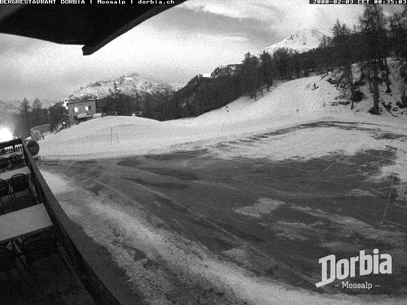 Archiv Foto Webcam Restaurant Moosalp, Bürchen