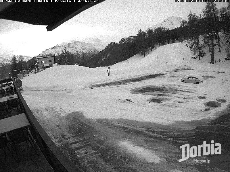 Archiv Foto Webcam Restaurant Moosalp, Bürchen
