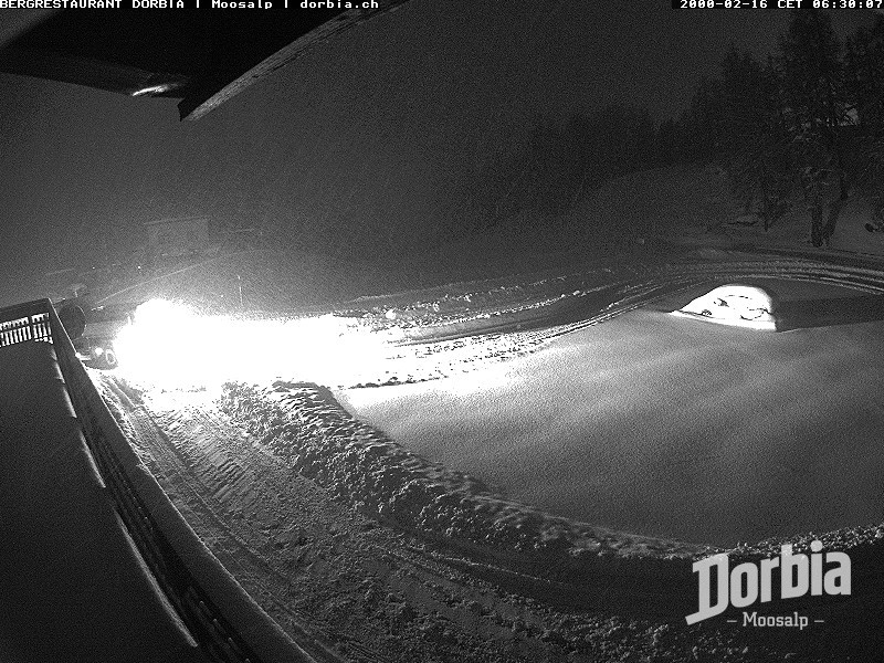 Archiv Foto Webcam Restaurant Moosalp, Bürchen