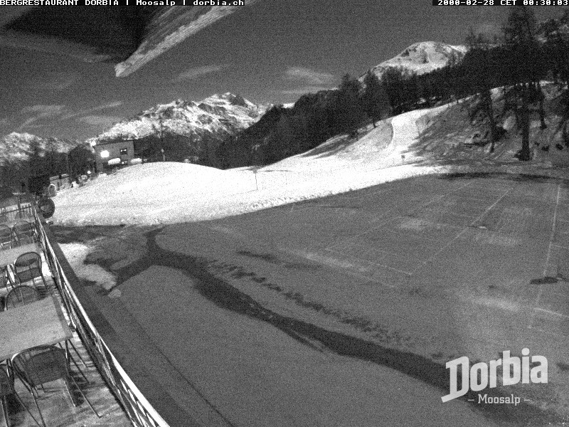 Archiv Foto Webcam Restaurant Moosalp, Bürchen