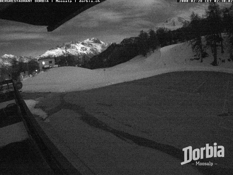 Archiv Foto Webcam Restaurant Moosalp, Bürchen