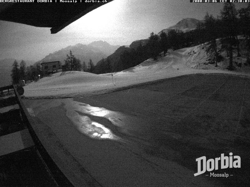 Archiv Foto Webcam Restaurant Moosalp, Bürchen