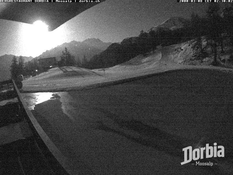 Archiv Foto Webcam Restaurant Moosalp, Bürchen