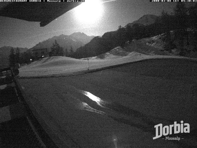 Archiv Foto Webcam Restaurant Moosalp, Bürchen