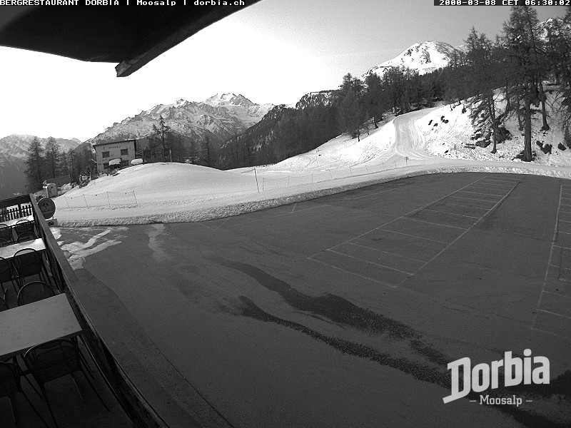 Archiv Foto Webcam Restaurant Moosalp, Bürchen