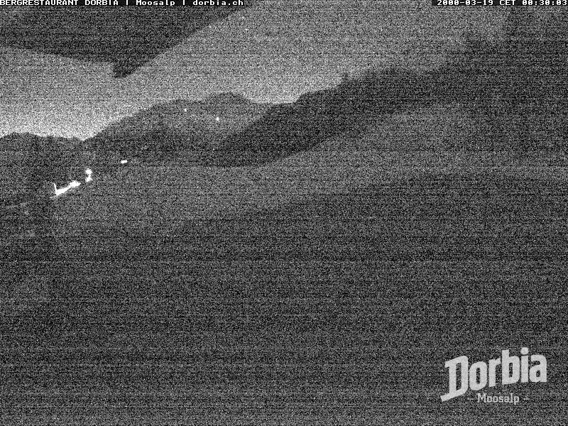 Archiv Foto Webcam Restaurant Moosalp, Bürchen