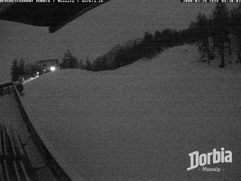 Archiv Foto Webcam Restaurant Moosalp, Bürchen