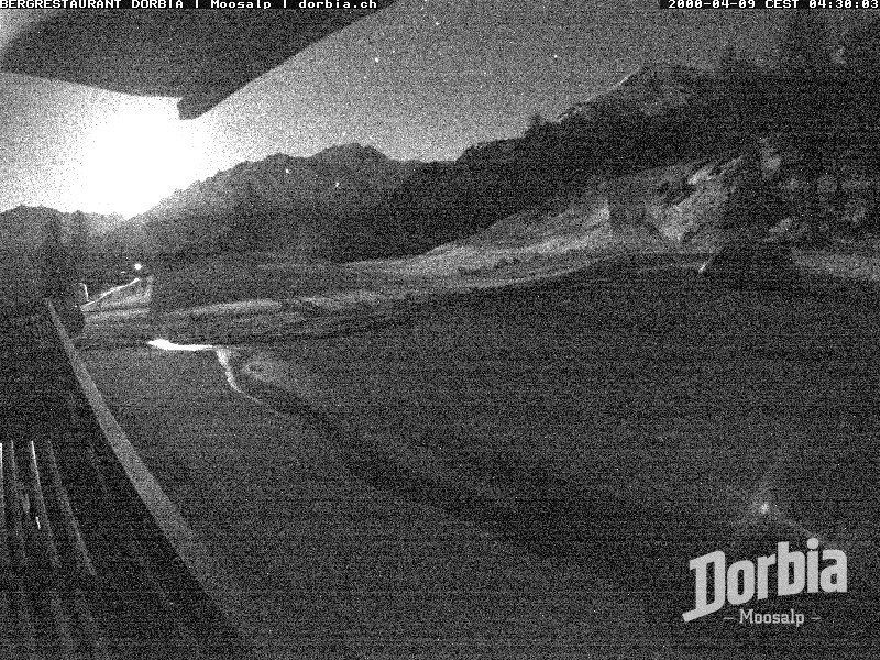 Archiv Foto Webcam Restaurant Moosalp, Bürchen