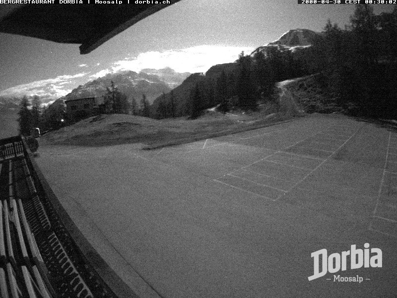 Archiv Foto Webcam Restaurant Moosalp, Bürchen