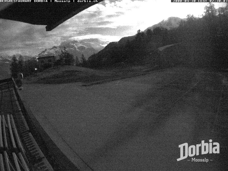 Archiv Foto Webcam Restaurant Moosalp, Bürchen