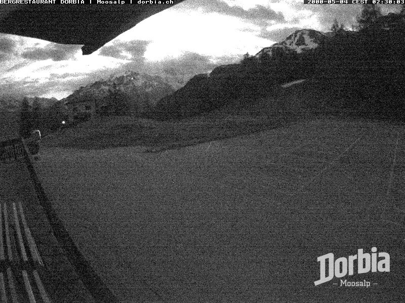 Archiv Foto Webcam Restaurant Moosalp, Bürchen