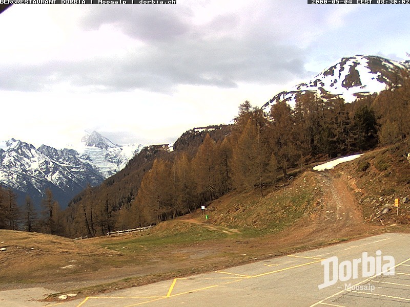 Archiv Foto Webcam Restaurant Moosalp, Bürchen