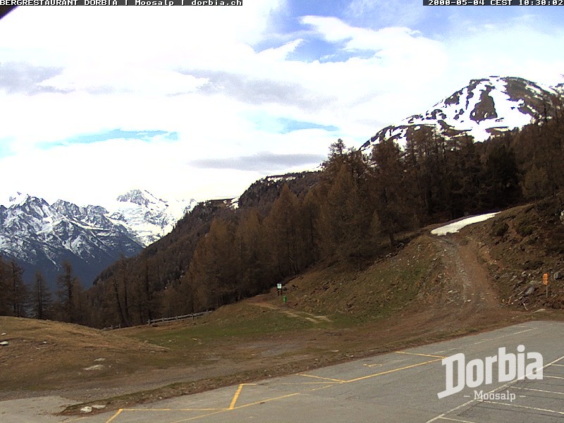 Archiv Foto Webcam Restaurant Moosalp, Bürchen