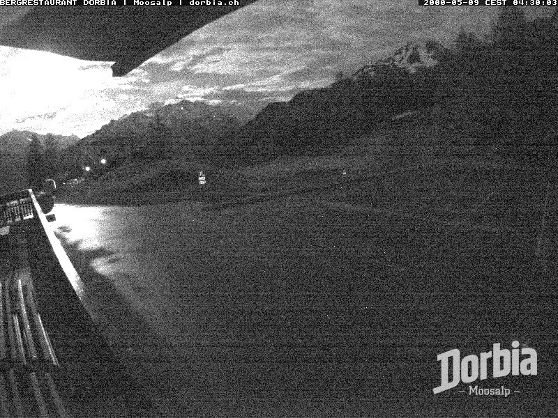 Archiv Foto Webcam Restaurant Moosalp, Bürchen