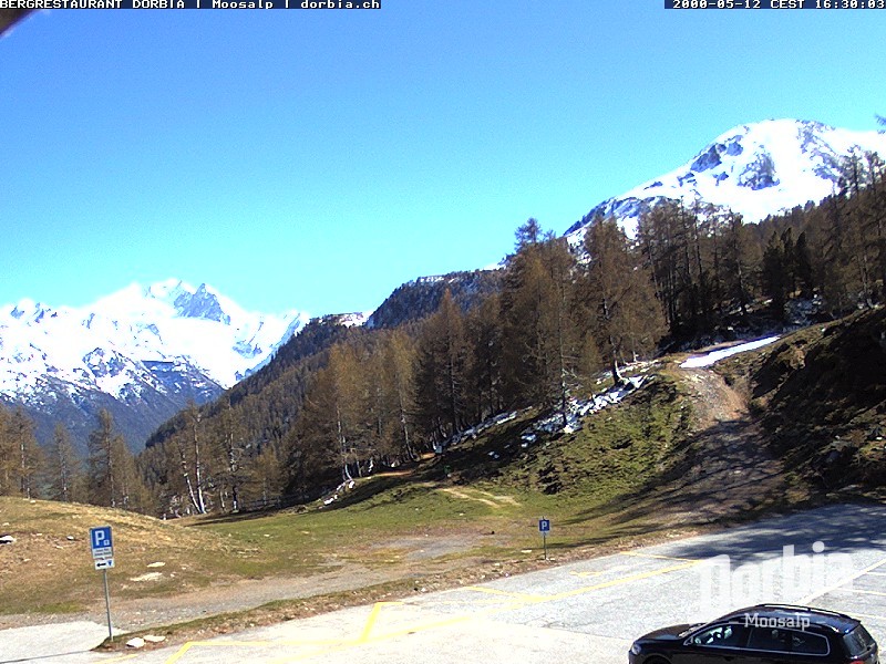Archived image Webcam alp Moosalp, Bürchen