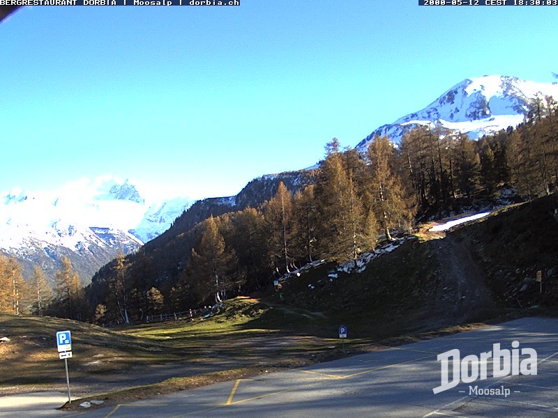 Archived image Webcam alp Moosalp, Bürchen