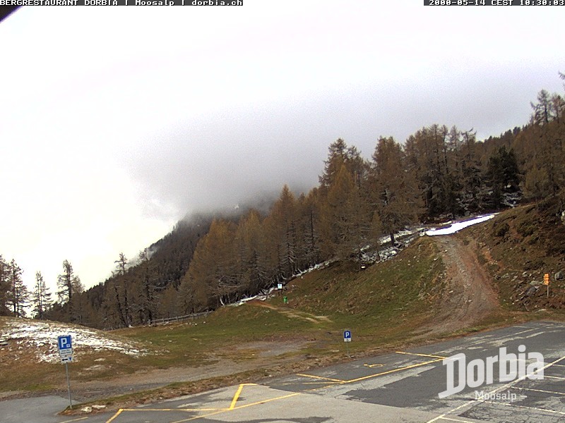 Archiv Foto Webcam Restaurant Moosalp, Bürchen