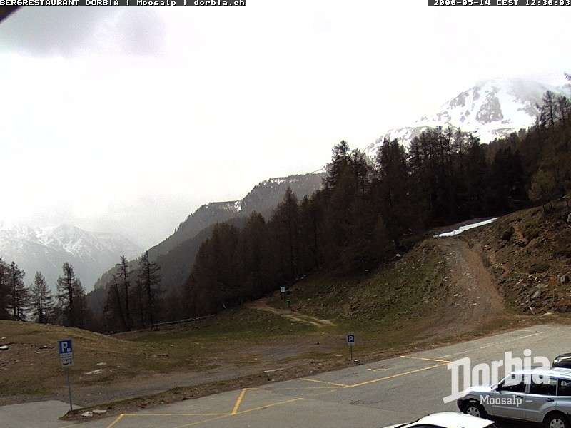 Archiv Foto Webcam Restaurant Moosalp, Bürchen
