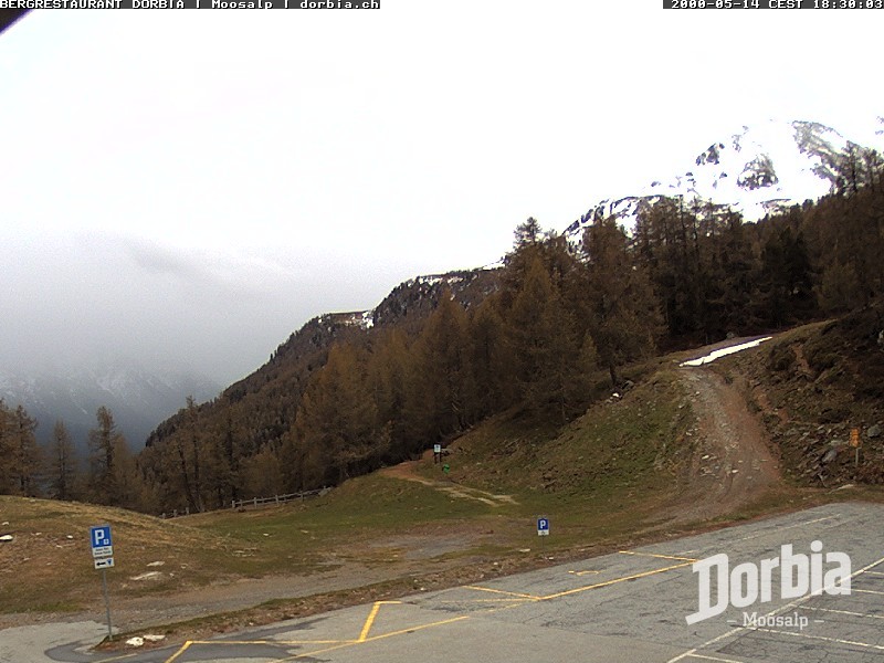 Archiv Foto Webcam Restaurant Moosalp, Bürchen