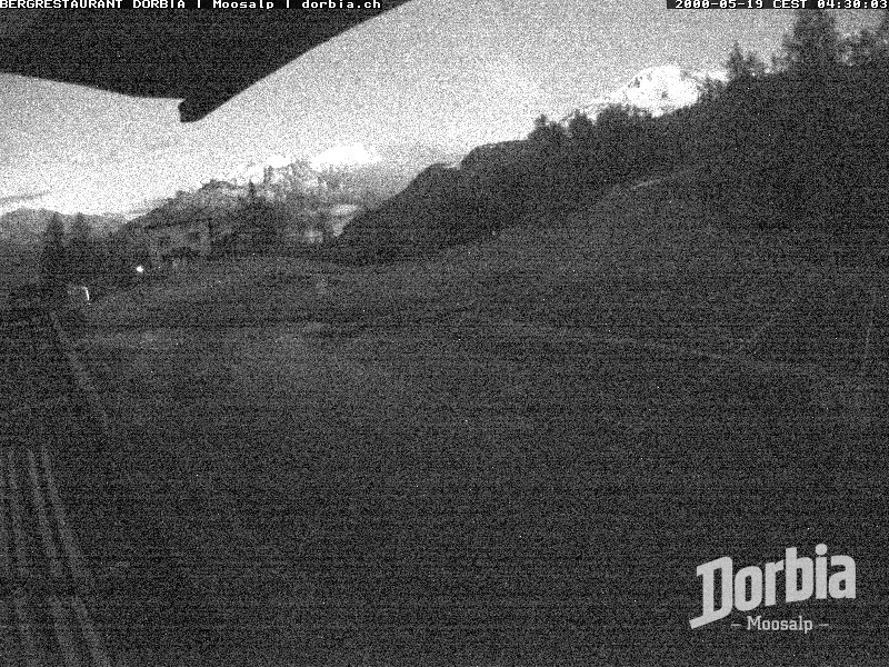 Archiv Foto Webcam Restaurant Moosalp, Bürchen