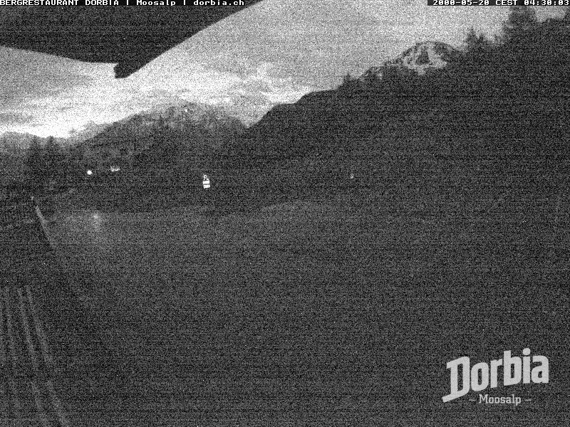 Archiv Foto Webcam Restaurant Moosalp, Bürchen