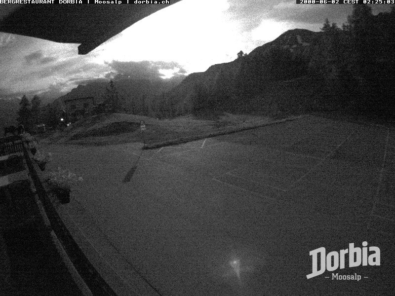 Archiv Foto Webcam Restaurant Moosalp, Bürchen