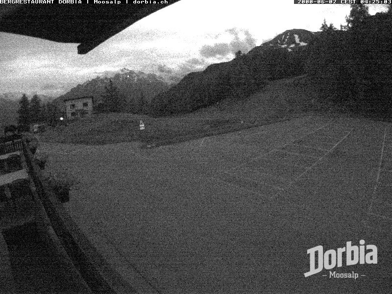 Archiv Foto Webcam Restaurant Moosalp, Bürchen