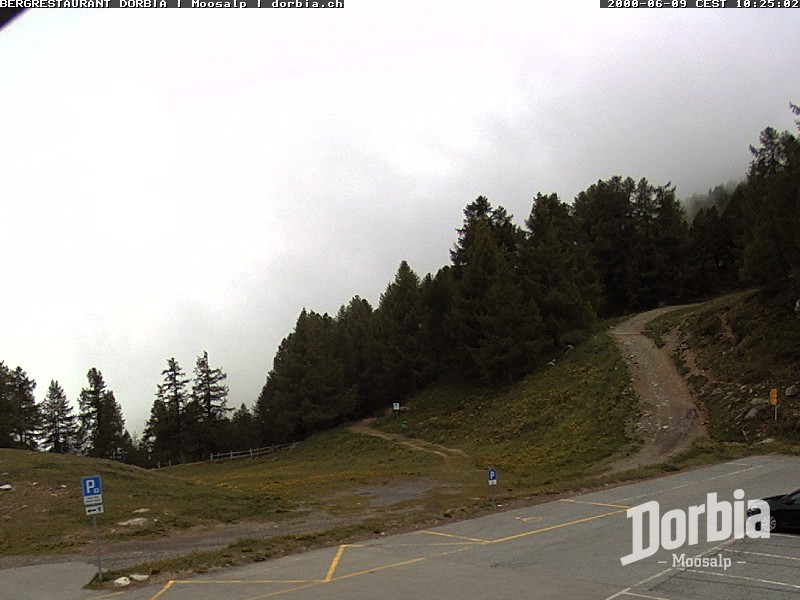 Archiv Foto Webcam Restaurant Moosalp, Bürchen