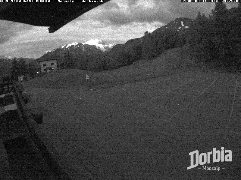 Archiv Foto Webcam Restaurant Moosalp, Bürchen