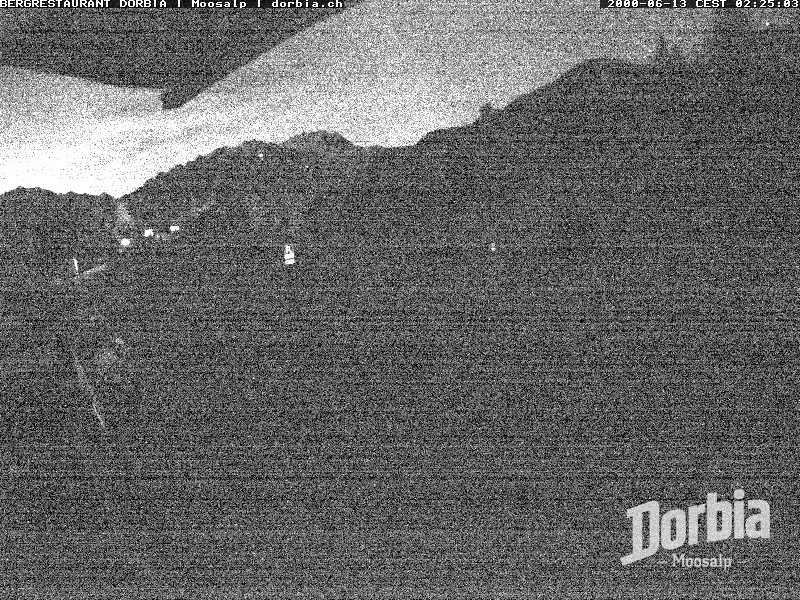 Archiv Foto Webcam Restaurant Moosalp, Bürchen