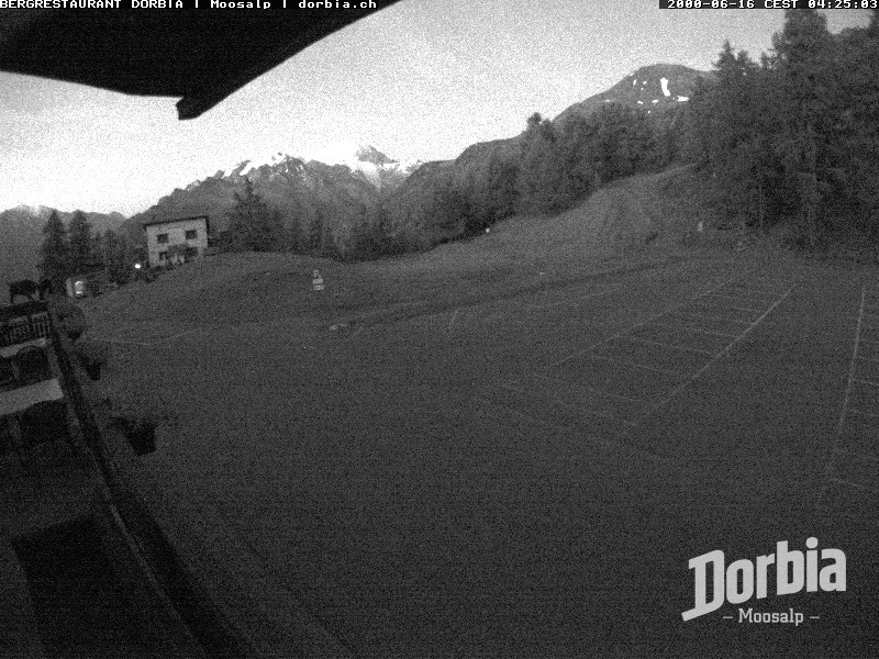 Archiv Foto Webcam Restaurant Moosalp, Bürchen