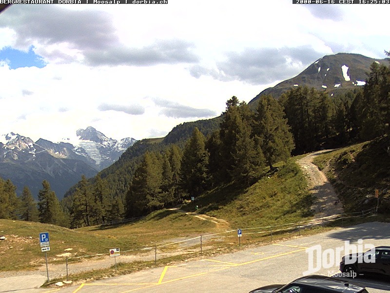 Archiv Foto Webcam Restaurant Moosalp, Bürchen