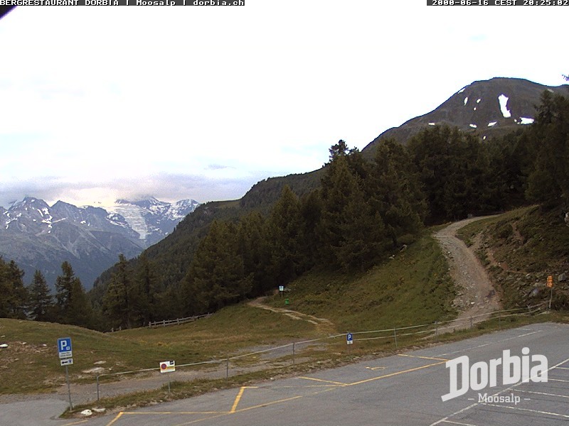 Archiv Foto Webcam Restaurant Moosalp, Bürchen