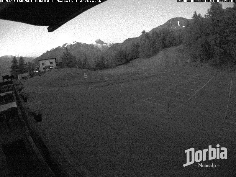 Archiv Foto Webcam Restaurant Moosalp, Bürchen