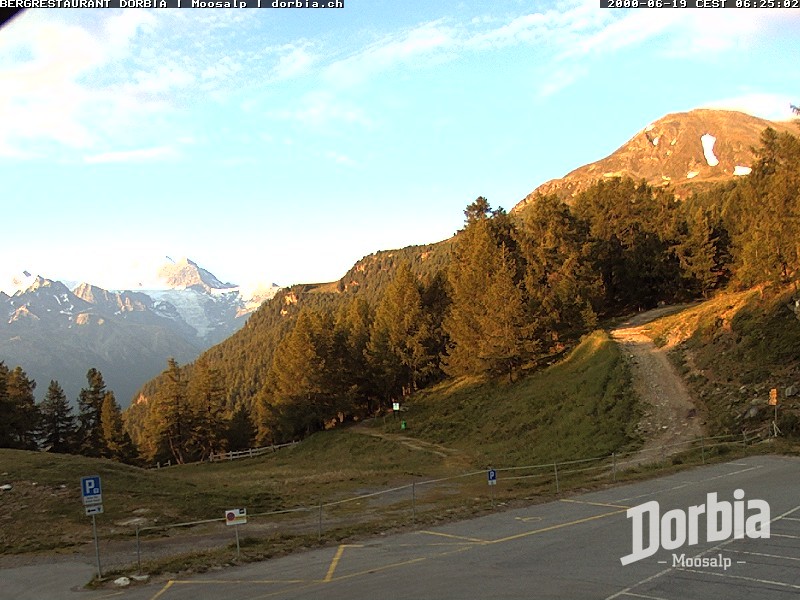 Archived image Webcam alp Moosalp, Bürchen