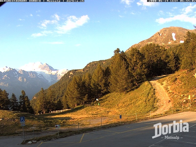 Archived image Webcam alp Moosalp, Bürchen